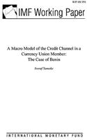 A Macro Model of the Credit Channel in a Currency Union Member