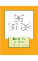 Butterfly Stickers: Do It Yourself
