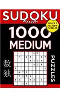 Sudoku Book 1,000 Medium Puzzles