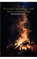 The Player's Journal for Epic Characters