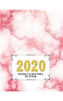 2020 Weekly & Monthly Planner