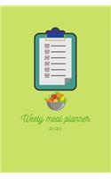 Weekly meal planner 2020