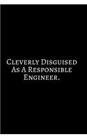Cleverly Disguised: Funny Engineer Good With Math Bad At Spelling Engineering, Journal. Computer Engineering Journal Planner Software Engineer: Network Developer Comput