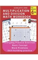 Multiplication and Division Math Workbook for 4th Grade