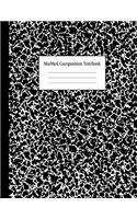 Marbled Composition Notebook