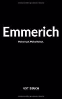 Emmerich: Notizbuch / Notizblock A5 - 120 Seiten Punktraster - Notizblock / Journal / Notebook für deine Stadt