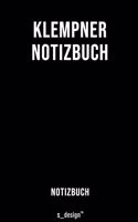 Notizbuch für Klempner