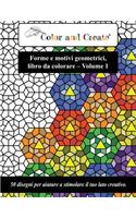 Libro da colorare - Forme e motivi geometrici Vol.1