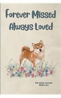 Pet Grief Journal Shiba Inu