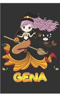 Gena: Gena Halloween Beautiful Mermaid Witch Want To Create An Emotional Moment For Gena?, Show Gena You Care With This Personal Custom Gift With Gena's V