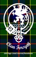 Clan Forsyth 100 Page Lined Journal/Notebook