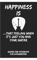 Happiness Is...That Feeling When It's Just You and Your Guitar