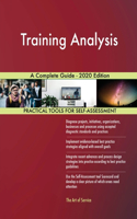 Training Analysis A Complete Guide - 2020 Edition