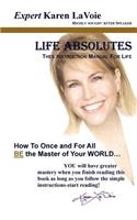 Life ABSOLUTES Thee Instruction Manual For Life