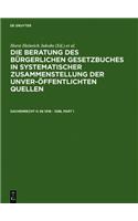 Sachenrecht II: Â§Â§ 1018 - 1296