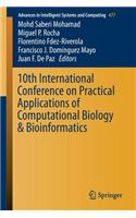 10th International Conference on Practical Applications of Computational Biology & Bioinformatics