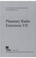 Planetary Radio Emissions VII