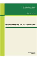 Herdenverhalten auf Finanzmärkten