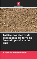 Análise dos efeitos da degradação da terra no Burundi