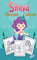 Sirena Libro para colorear para ninos: Unico Paginas para colorear Para ninos de 4 a 8 anos, 9 a 12 anos (Libros para colorear para ninos)