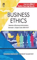 Business Ethics (Ccs University) For Bba Semester 1