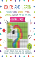 Color and Learn - Unicorn and Magic