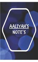 Aaliyah's Note's