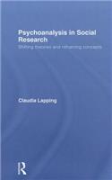 Psychoanalysis in Social Research