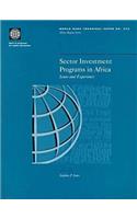 Sector Investment Programs in Africa