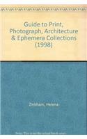 Guide to Print, Photograph, Architecture