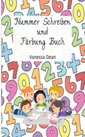 Nummer Schreiben und Färbung Buch für Vorschule-Kindergarten