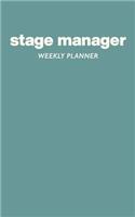 Stage Manager Weekly Planner