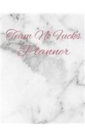Team No Fucks Planner