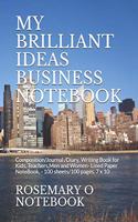 My Brilliant Ideas Business Notebook