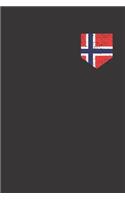 NORWAY Notebook Journal: NORWAY Notebook Journal gift Journal 6 x 9 120 pages