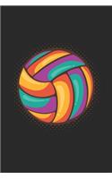 Notebook: 6x9 Netball - dotgrid - dot grid paper - notebook - notes