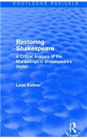 Restoring Shakespeare
