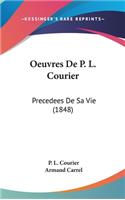 Oeuvres de P. L. Courier