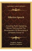 Effective Speech