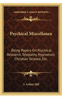 Psychical Miscellanea