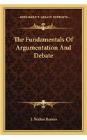The Fundamentals Of Argumentation And Debate