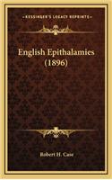English Epithalamies (1896)