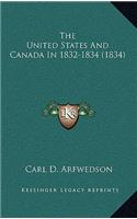 The United States and Canada in 1832-1834 (1834)