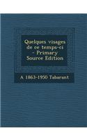 Quelques Visages de Ce Temps-CI