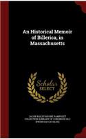 An Historical Memoir of Billerica, in Massachusetts