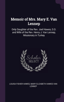 Memoir of Mrs. Mary E. Van Lennep