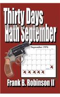 Thirty Days Hath September