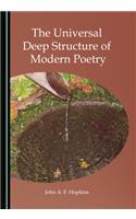 The Universal Deep Structure of Modern Poetry