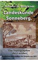 Landeskunde Sonneberg. Die Topographie Des Landes