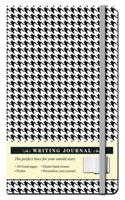 Houndstooth Black and White Journal